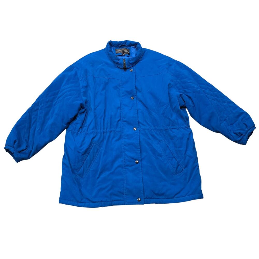 Vintage Forecaster of Boston Blue Quilted Puffer Jacket